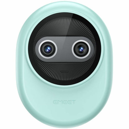 EMEET Piko+ Dual-Lens 4K Webcam with AI Assist Lens - Green