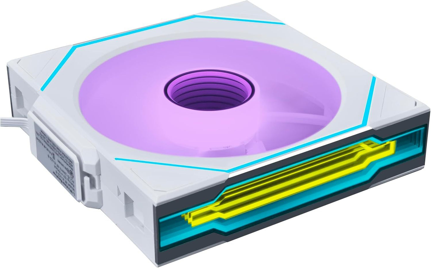 Lian-Li Fan 12RSLIN1W1W FDB fan Reverse blade wo Fan Controller White