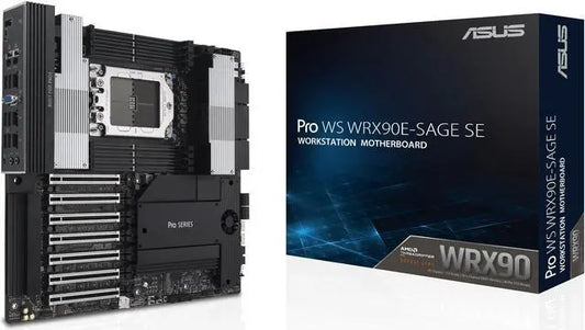 ASUS MB Pro WS WRX90E-SAGE SE AMD WRX90 Socket sTR5 DDR5 PCIe EEB Brown Box