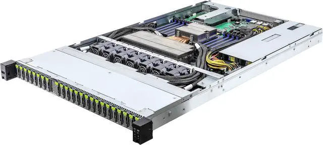 ASRock SV 1U24E1S-GENOA 2L2T 1U EPYC9004 S6096 Max512GB DDR5 24xE1.S HS 1600W