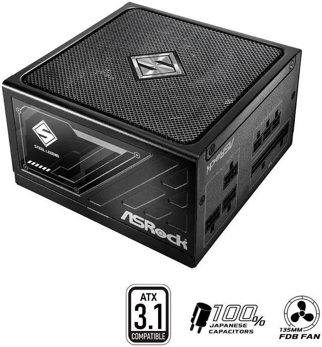 ASRock PS SL-650G 650W ATX 12V 80+GOLD Fully Modular 135mm Fan