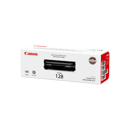 Canon Cartridge 128 Black Toner - For Canon Imageclass Mf4450, Mf4570Dn, D530, D