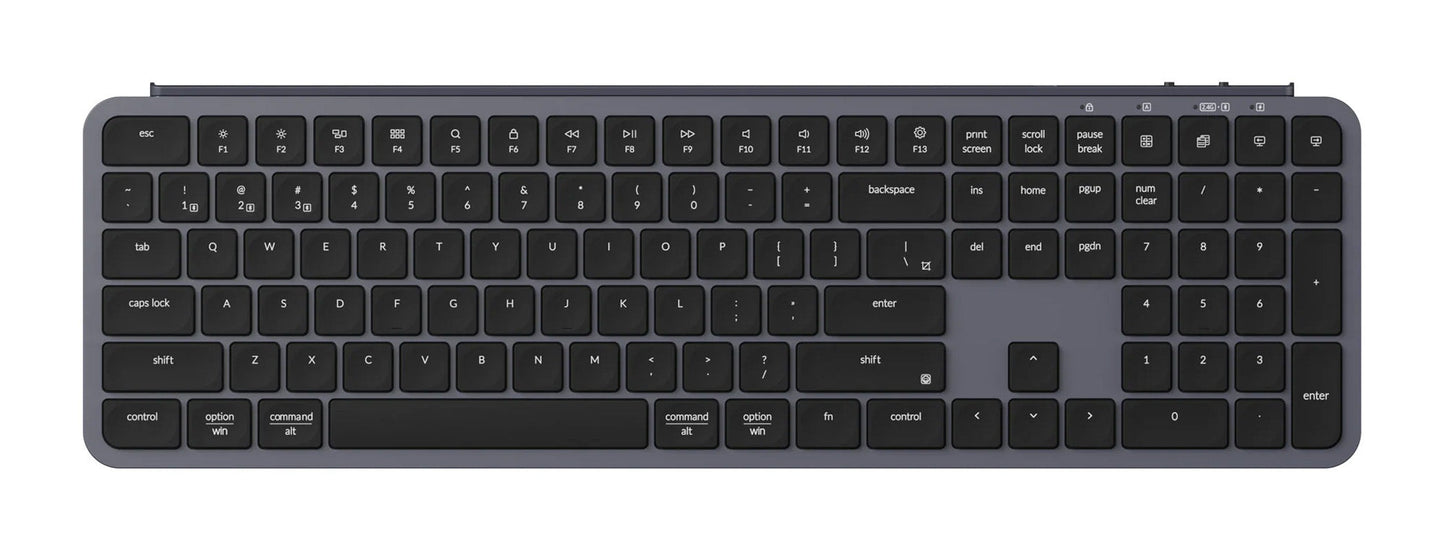 Keychron B6P-K1 B6 Pro Wireless Keyboard Space Gray