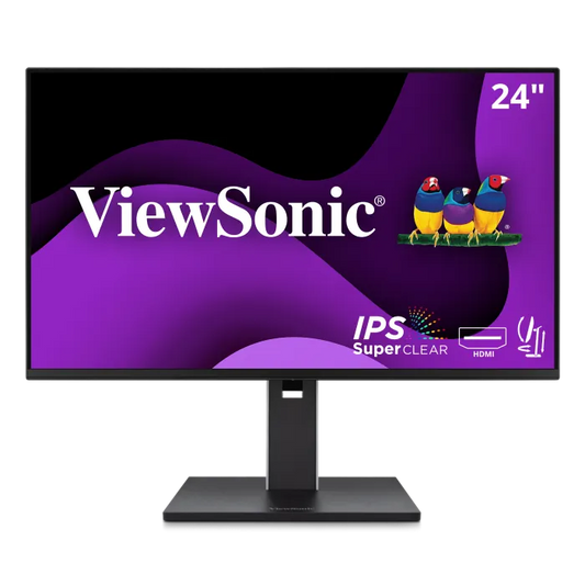 ViewSonic VG2451 24 1920x1080 1080p Ergonomic 100Hz HDMI DP USB