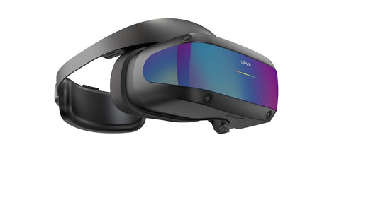 DPVR E4 (Black) PCVR PC Gaming - 120hz Refresh Rate - Inside out Tracking - 116° Field of View