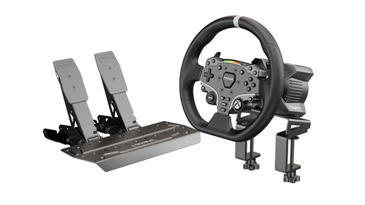 MOZA RACING Game RS053 R3 Racing Wheel and Pedals Black Retail for Xbox One, Xbox Series X|S, and PC