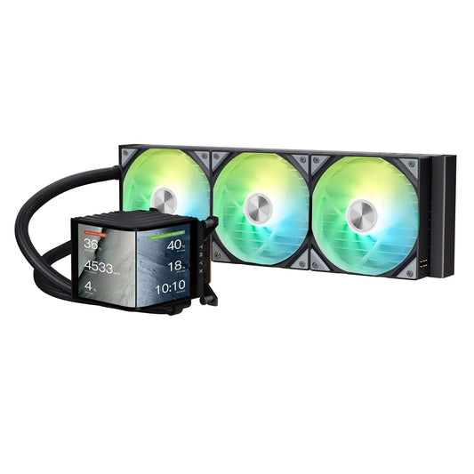 TRYX Fan L-P360A-AS3M-G1K PANORAMA ARGB 360mm Liquid Cooler Black