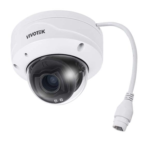 Vivotek FD9383-HTV Outdoor Fixed Dome 5MP AI Analytics IP66 IK10 30M IR