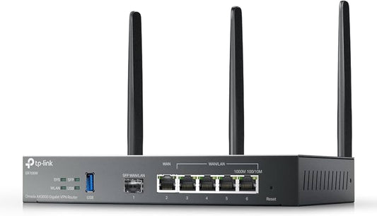 TP-Link ER706W Omada AX3000 Wi-Fi 6 Gigabit VPN Router
