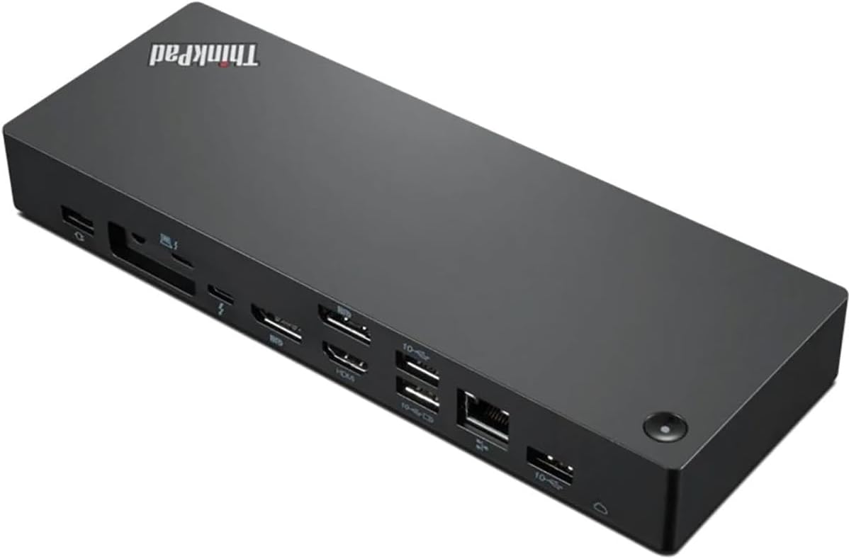 New Lenovo Thinkpad Universal Thunderbolt 4 Smart Dock All Office Smarts