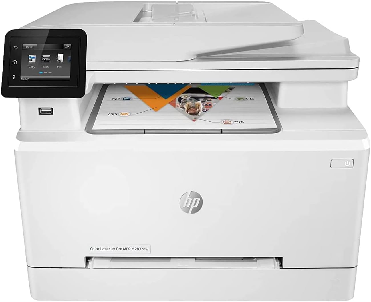 Manufacturer Renewed Hp 7kw73a Ljp M283cdw Mfp All Office Smarts