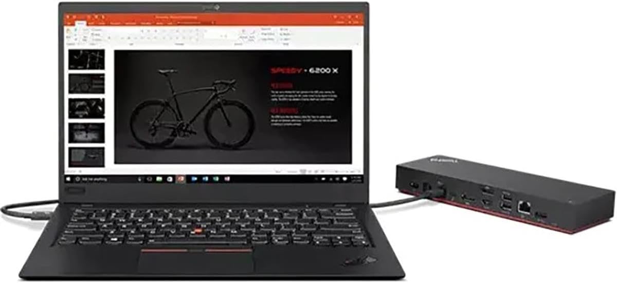 New Lenovo Thinkpad Universal Thunderbolt 4 Smart Dock All Office Smarts