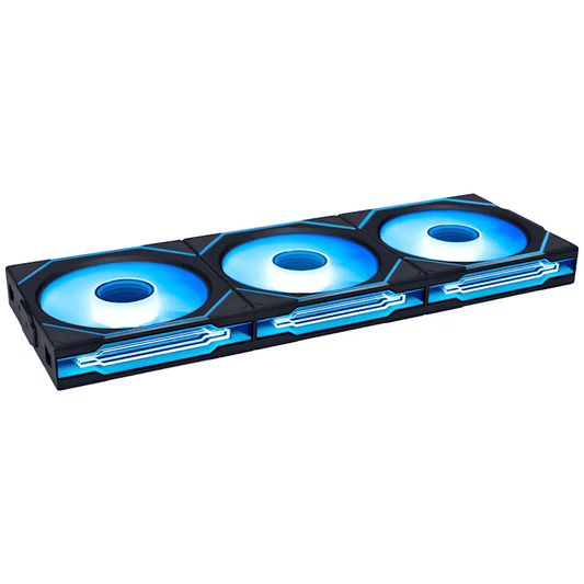 Lian-Li Fan 12RTL1W3B FDB fan Black 120x120x28 mm 3 pcs reverse blade