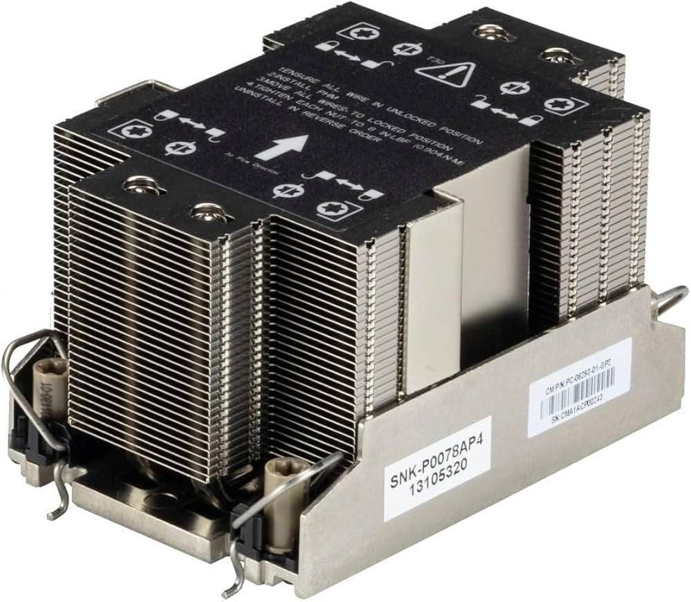Supermicro SNK-P0078AP4 2U Active CPU HS f X12 Whitley & CedarIsland Platform