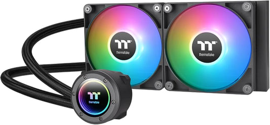 Thermaltake CL-W361-PL12SW-A TH240 V2 ARGB Sync Black AIO Liquid Cooler