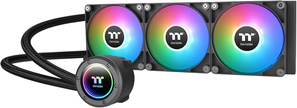 Thermaltake CL-W362-PL12SW-A TH360 V2 ARGB Sync Black AIO Liquid Cooler