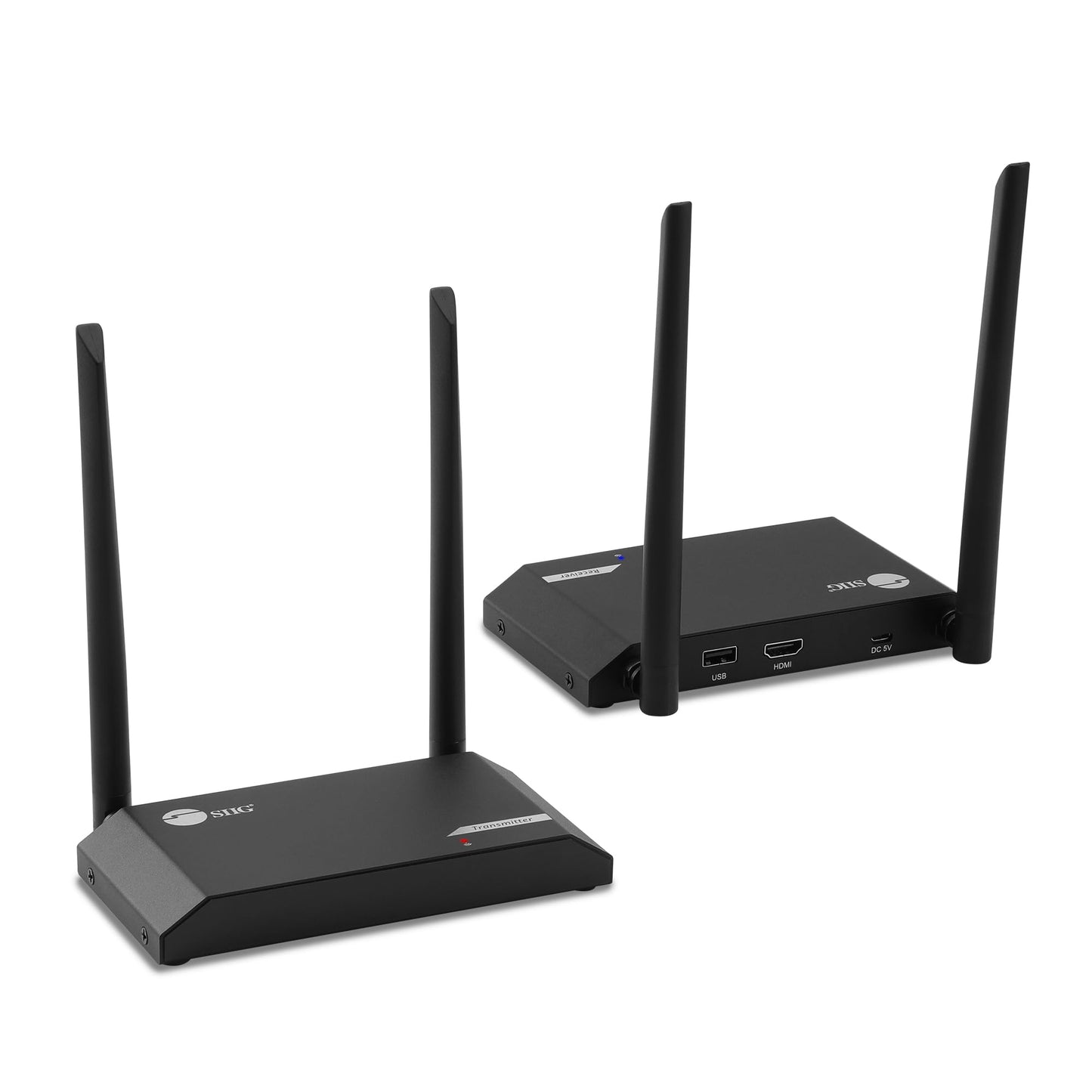 SIIG CE-H26G11-S2 Wireless HDMI KVM Extender 1080p with Loopout 500ft