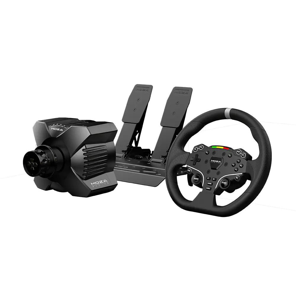 MOZA RACING Game RS074 MOZA R3 Racing Wheel and Pedals for PC