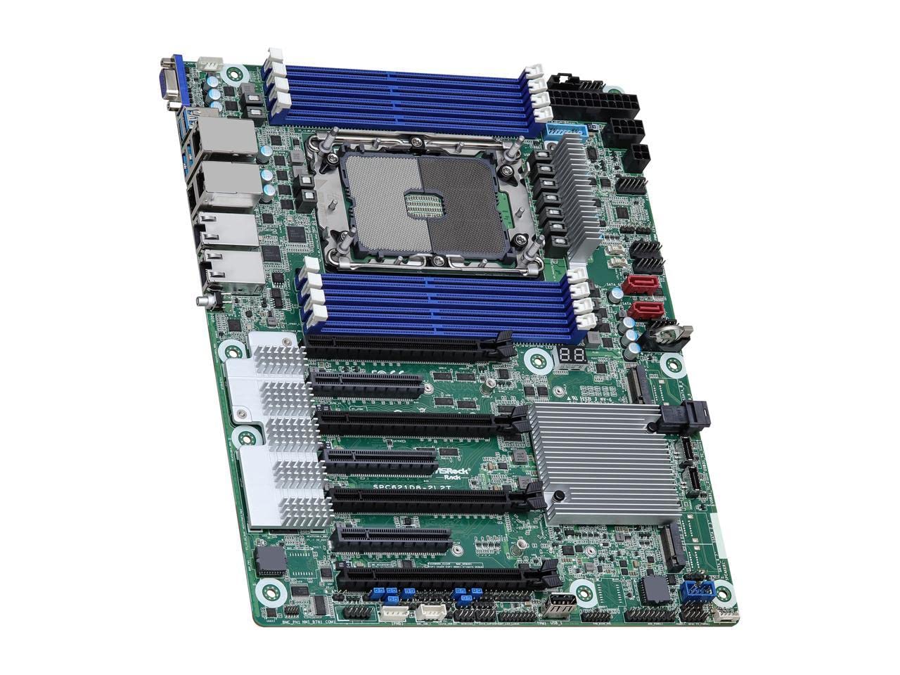ASRock SV MB SPC621D8-2L2T C621A LGA4189 Single Socket P+ Xeon 256GB DDR4 ATX
