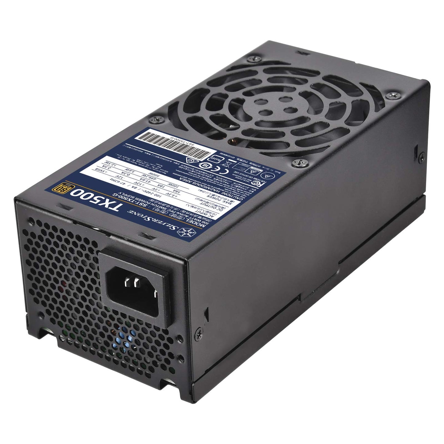 Silverstone PS SST-TX500-G 500W 80+Gold Active PFC TFX Black