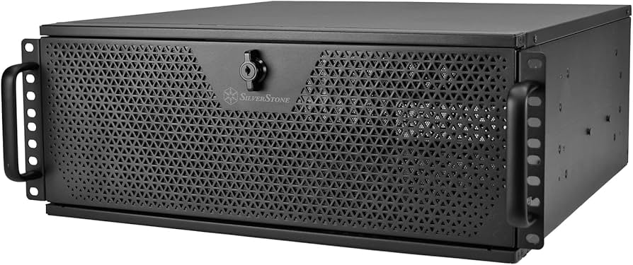 Silverstone CS RM44 4U Rackmount Server Cgassus w enhanced liquid cooling comp