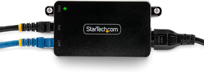 STARTECH.COM 1-Port 10Gbps Poe++ Injector, 60W, 2.5/5/10G Ethernet/10/100/1000Mbps, Poe++ (80