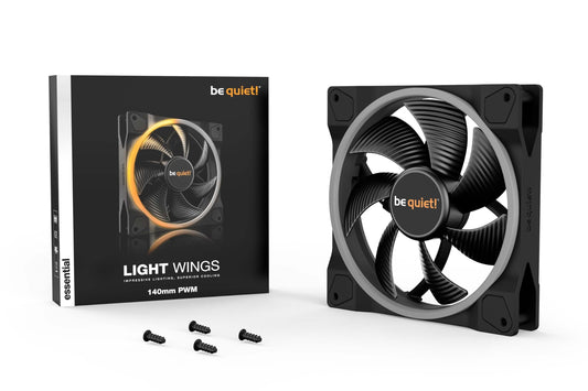 be quiet! Fan BL074 Light Wings 140mm PWM ARGB LED Black