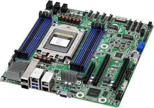 ASRock MB SIENAD8UD-2L2Q SoC SP6 LGA4844 Max96GB DDR5 Deep Micro-ATX Brown Box