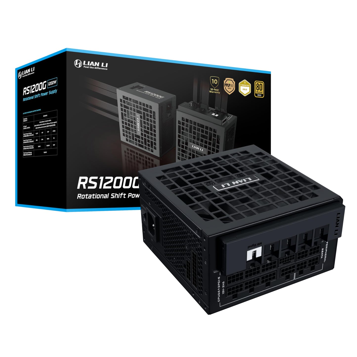 Lian-Li RS1200G.BH 1200W 80+ Gold Full Modular ATX Black