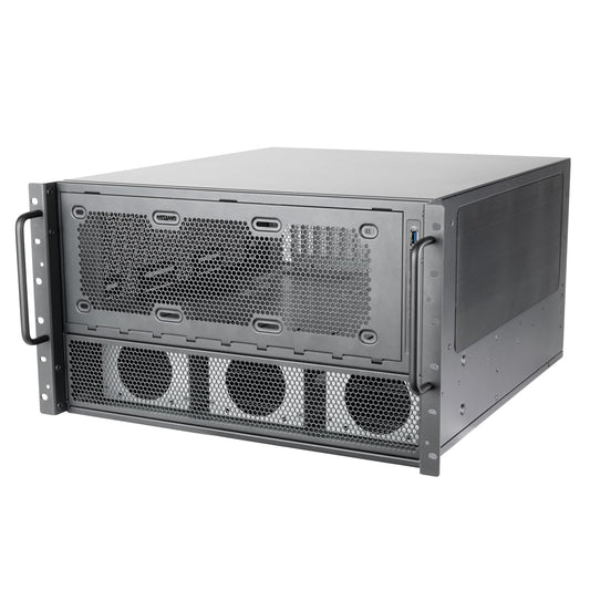 Silverstone CS RM600 6U Rackmount 6x3.5 & 4x2.5 Drive bay