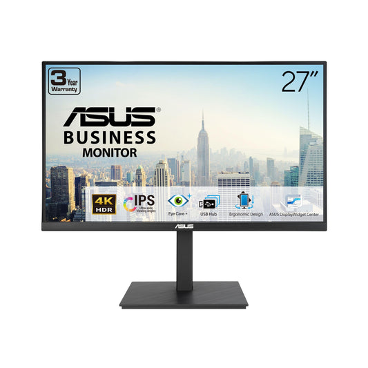 ASUS VA27UQSB 27-inch 4K UHD Monitor - DisplayPort, HDMI, USB-C