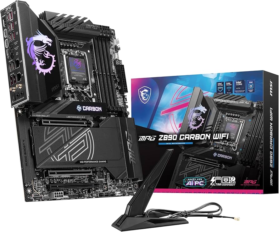 MSI MPG Z890 CARBON WIFI Z890 Socket1851 Max256GB DDR5 ATX