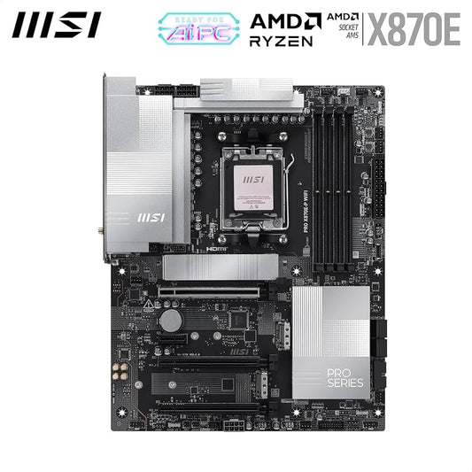 MSI PRO X870E-P WIFI X870E AM5 Max256GB DDR5 ATX