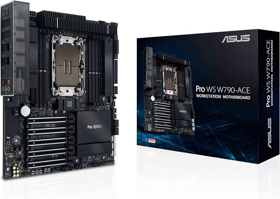 ASUS MB PRO WS W790-ACE W790 LGA4677 Max.2048GB DDR5 CEB