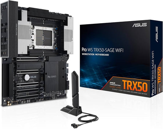 ASUS MB Pro WS TRX50-SAGE WIFI A AMD TRX50 sTR5 Max1TB DDR5 CEB Brown Box