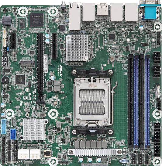 ASRock SV MB B650D4U B650E AM5 Max128GB DDR5 Micro ATX