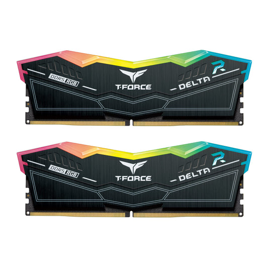 TEAMGROUP FF4D516G6000HC38ABKT DELTA RGB 1x16GB DR5 6000MHz CL38 UDIMM WHI