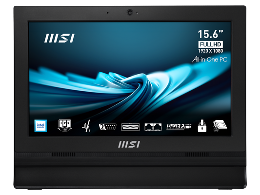 MSI PRO AP162T ADL-020US 15.6 Celeron N100 4GB 128GB UHD W11P Entry