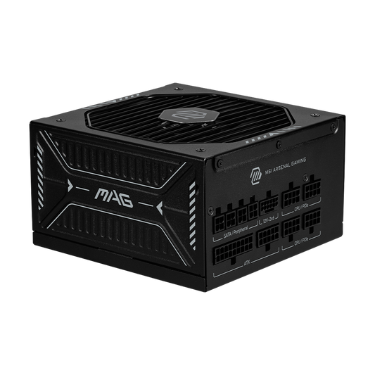 MSI MAG A1000GLS PCIE5 1000W 80+ Gold Fully-Modular ATX 12V APFC