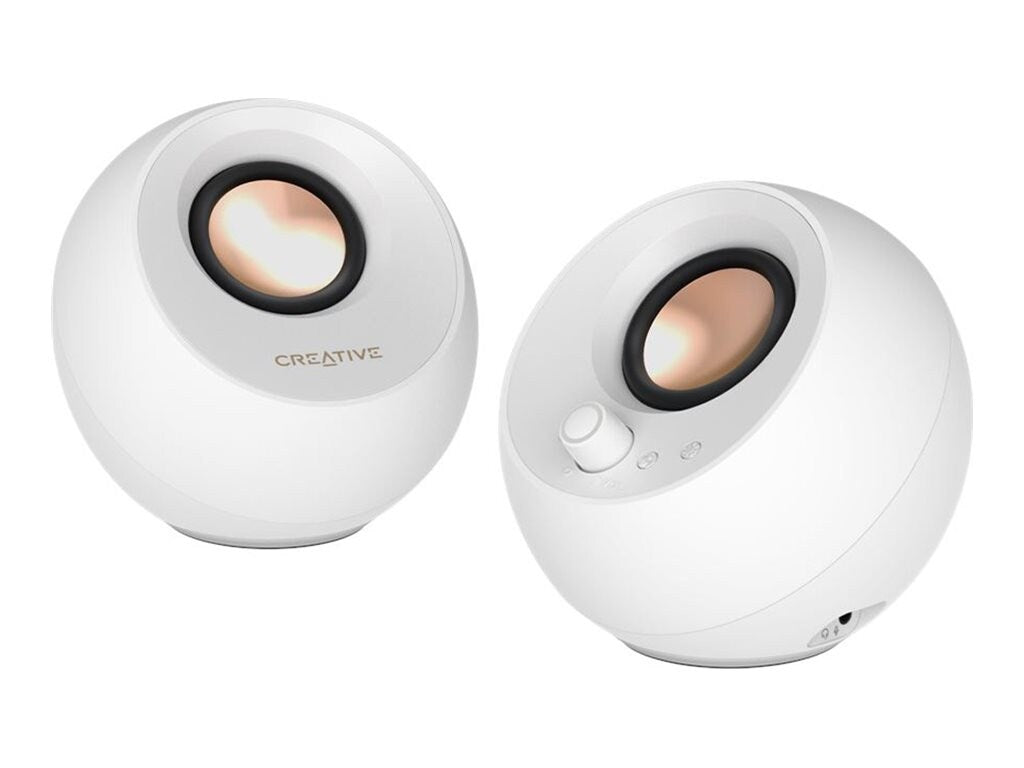 Creative SPK 51MF1710AA003 Pebble Pro Minimalist2.0 USB-C SPK w BT5.3 White
