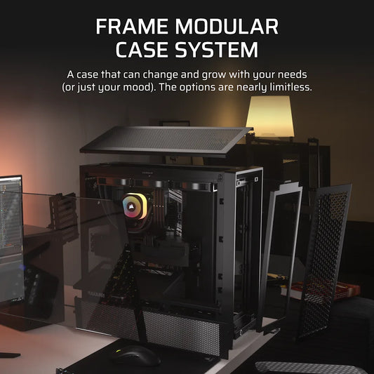 Corsair CS CC-9011290-WW FRAME 4000D Modular Mid-Tower Black ATX