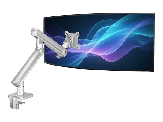 SIIG CE-MT3V11-S1 MTPRO Heavy Duty Desk Mount Single Monitor Arm Up to 49
