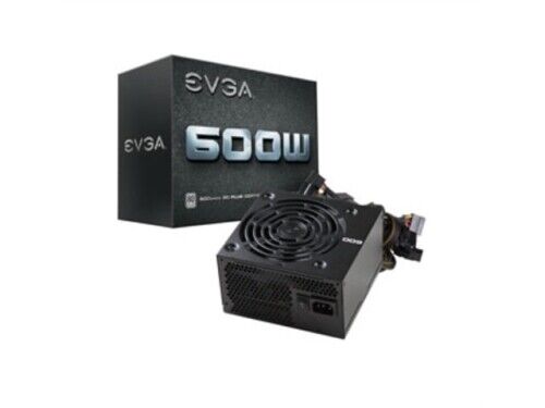 EVGA Power Supply 100-W1-0600-K1 600W 80+ +12V 120mm Fan Retail eVGA