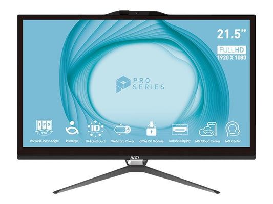 MSI PRO AP222T 13M-004US 21.5 Ci5-13400 8GB 500GB UHD 730 W11P