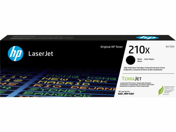 HP 210X (W2100X) XL Black Original LaserJet Toner All Office Smarts