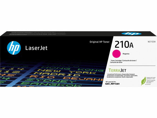 HP 210A - Magenta - Original - LaserJet - Toner Cartridge (W2103A) All Office Smarts