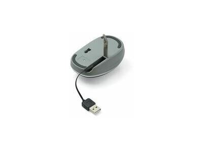 Verbatim, Retractable Cable Usb-A Optical Mouse, Black All Office Smarts