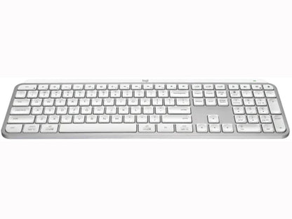 Logitech MX Keys S Wireless Keyboard, Pale Gray - Keyboard - Low Profile - Pale Gray All Office Smarts