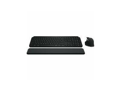 Logitech MX Keys S Combo, Black - Keyboard and Mouse Set - Black All Office Smarts