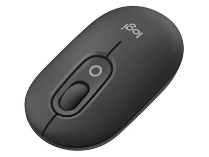 Logitech POP - mouse - customizable emoji - Bluetooth 5.1 LE - nightfall All Office Smarts